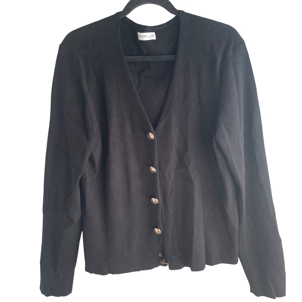 Nine West Womens Cardigan Sweater  XXL